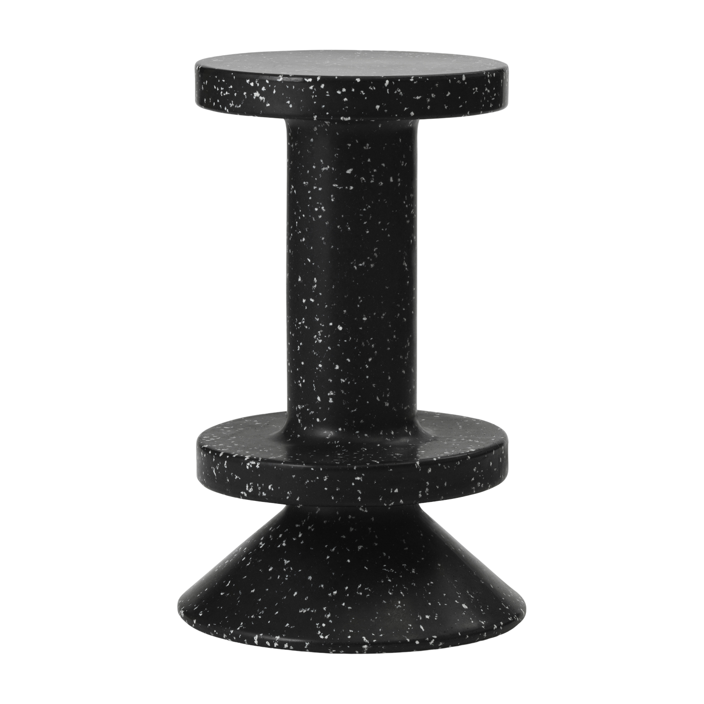 Tabouret de bar en plastique recyclé noir 65cm Bit - Normann Copenhagen
