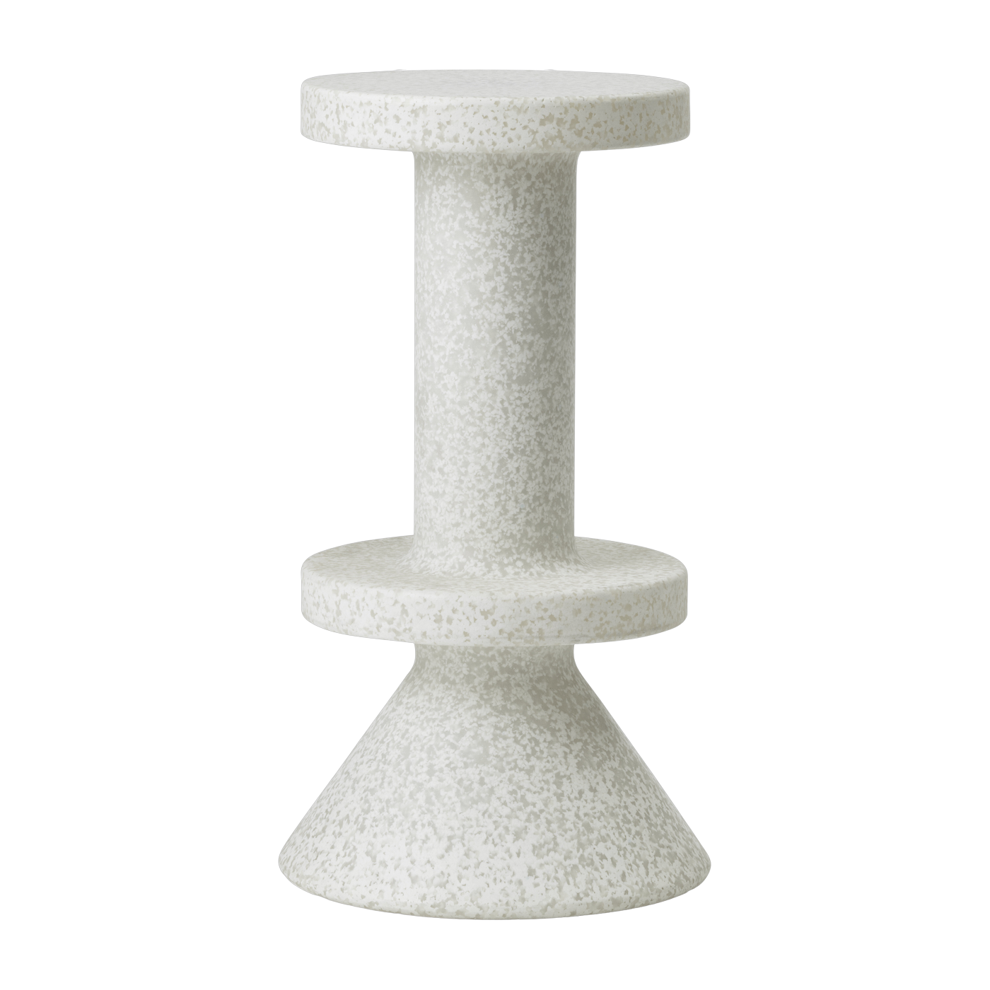 Tabouret de bar en plastique recyclé blanc 75cm Bit - Normann Copenhagen