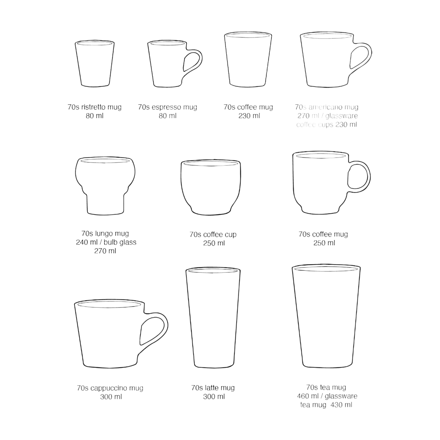 Tasse Kaffee Dunes -. HKLIVING