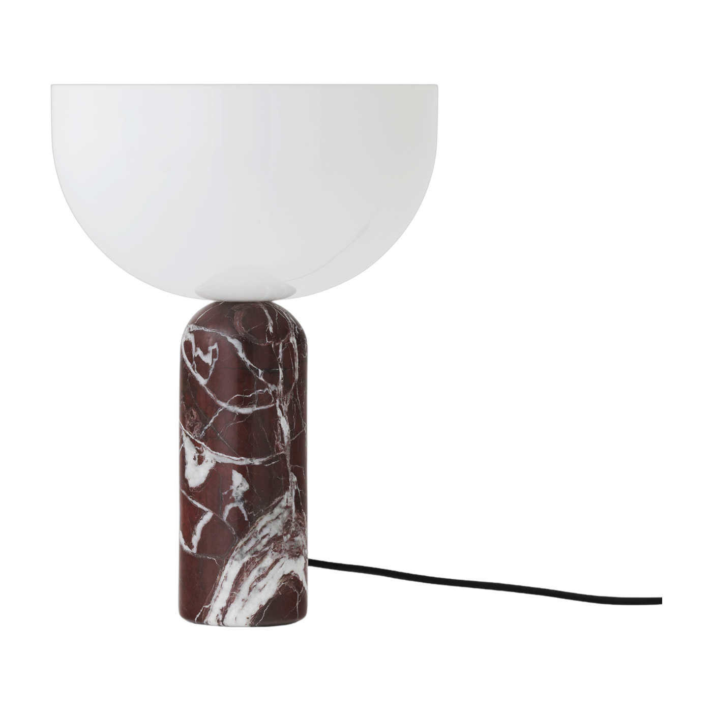 Tischlampe aus marbre rosso levanto 35cm Kizu -. New Works