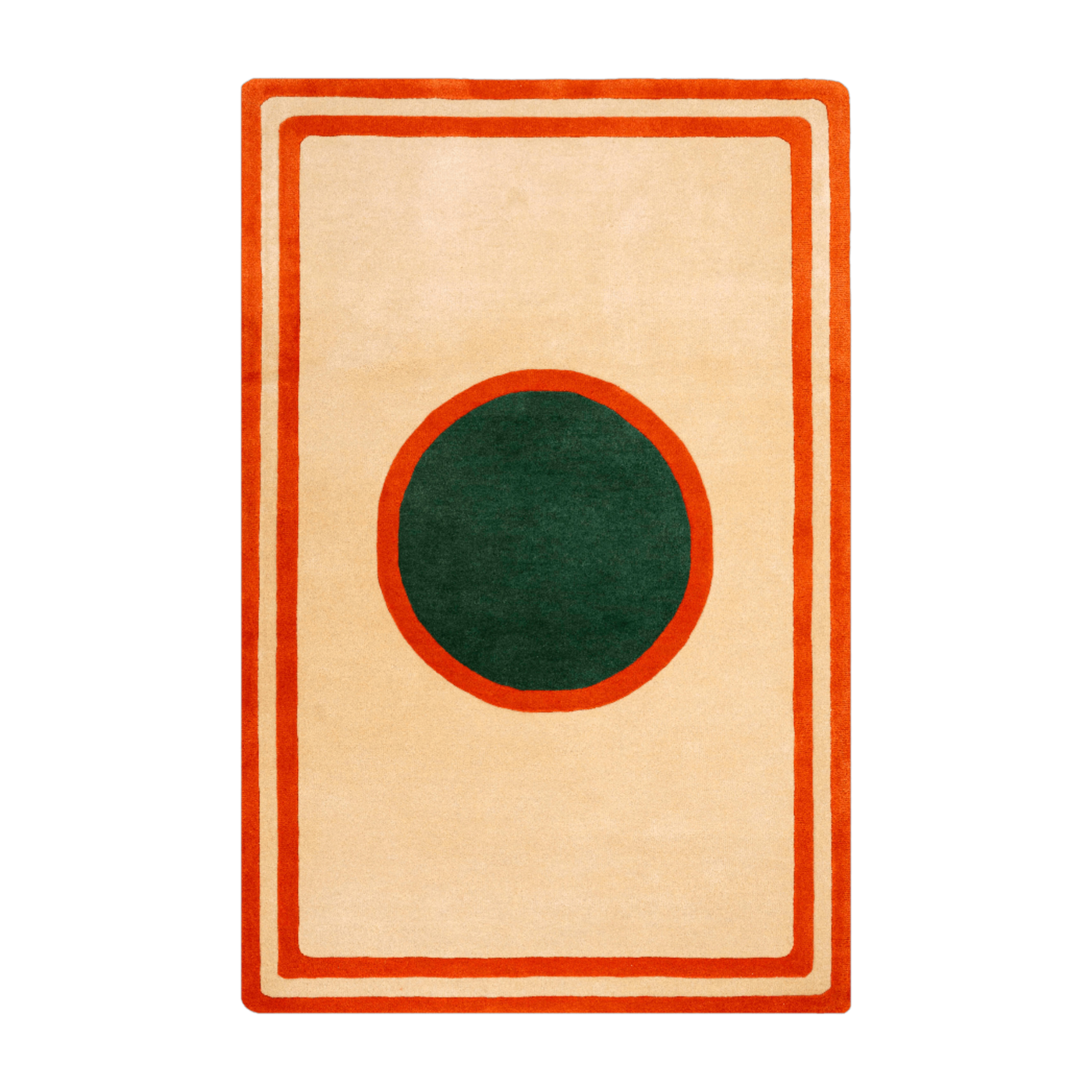Tappeto tufted in lana 170x240cm Tennis Court - Colortherapis