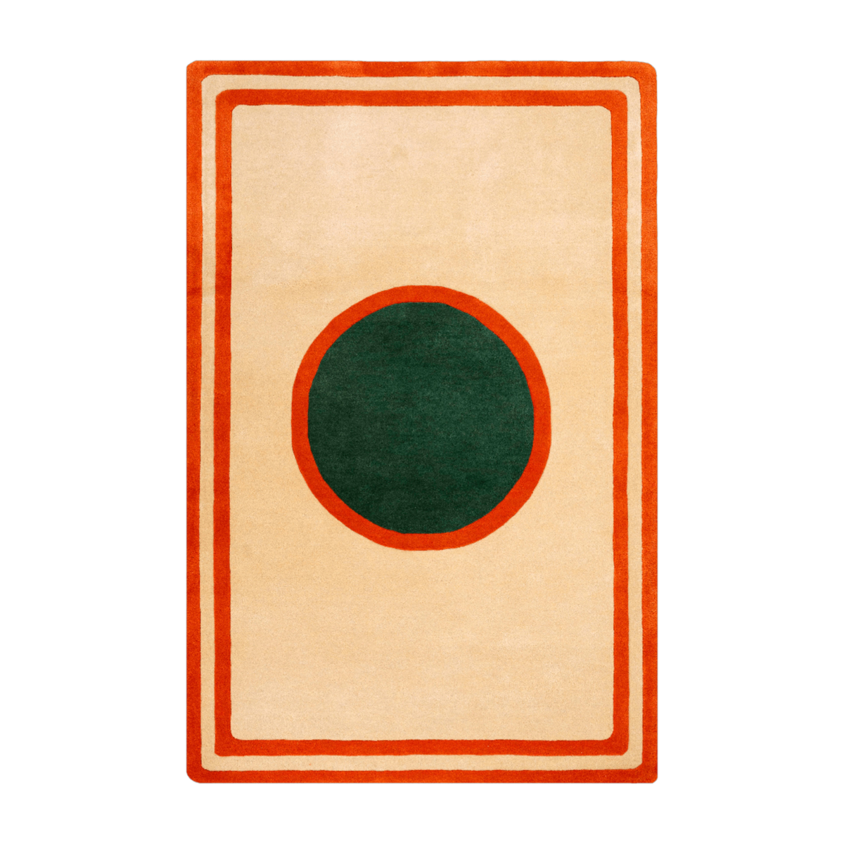Tappeto tufted in lana 200x300cm Tennis Court - Colortherapis