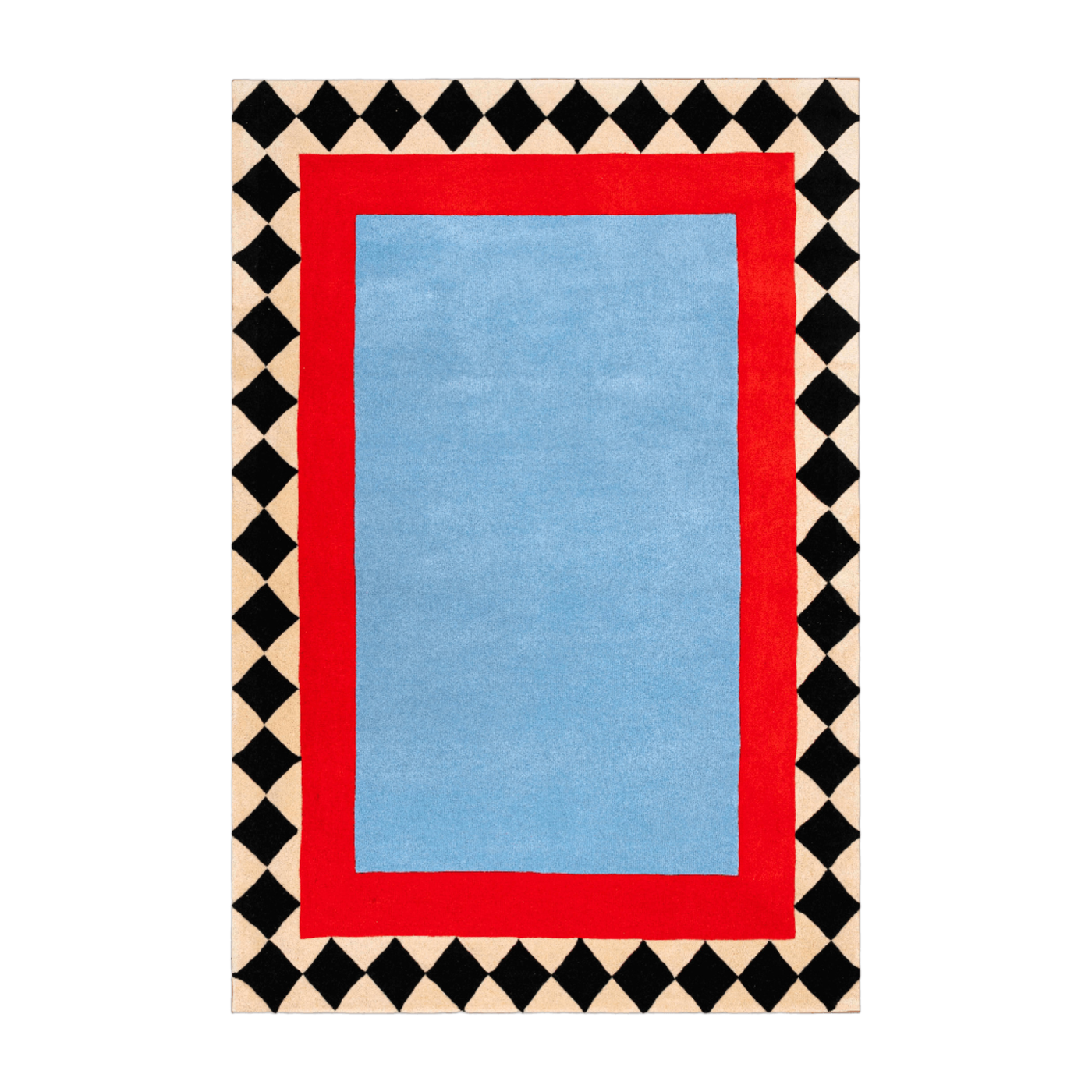 Tappeto tufted in lana 200x300cm Piscina - Colortherapis