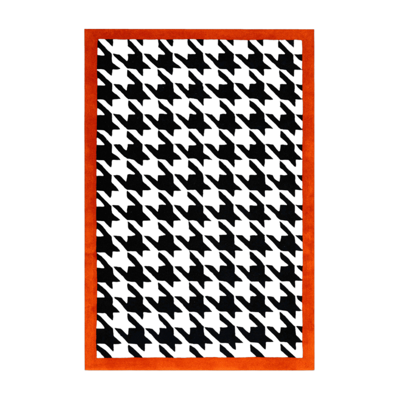 Pied de poule Tappeto tufted in lana 200x300cm - Colortherapis