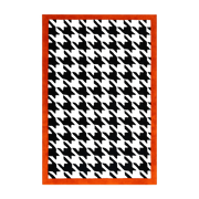 Teppich aus getufteter Wolle 200x300cm Pied de poule -. Colortherapis