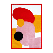Teppich aus getufteter Wolle 200x300cm Blooming Flowers -. Colortherapis