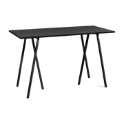 Loop Mesa alta de acero negro L160 cm Stand High - HAY