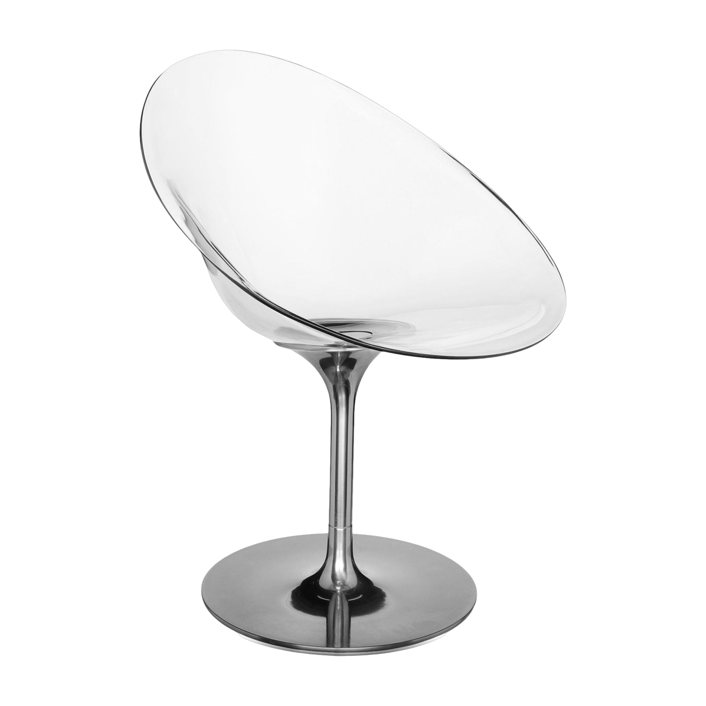 Sillón giratorio transparente Ero/S/ - Kartell