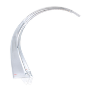 Lampe incurvée transparente crystal Taj mini - Kartell