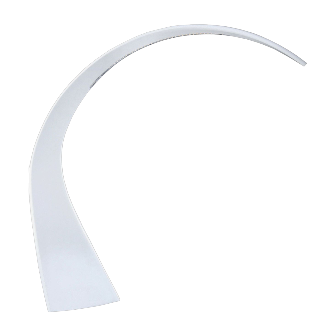 Gebogene Lampe weiß brillant Taj mini -. Kartell
