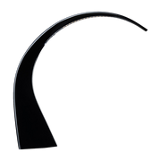 Schwarze gebogene Lampe brillant Taj mini -. Kartell