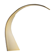 Lampe incurvée doré Taj mini - Kartell