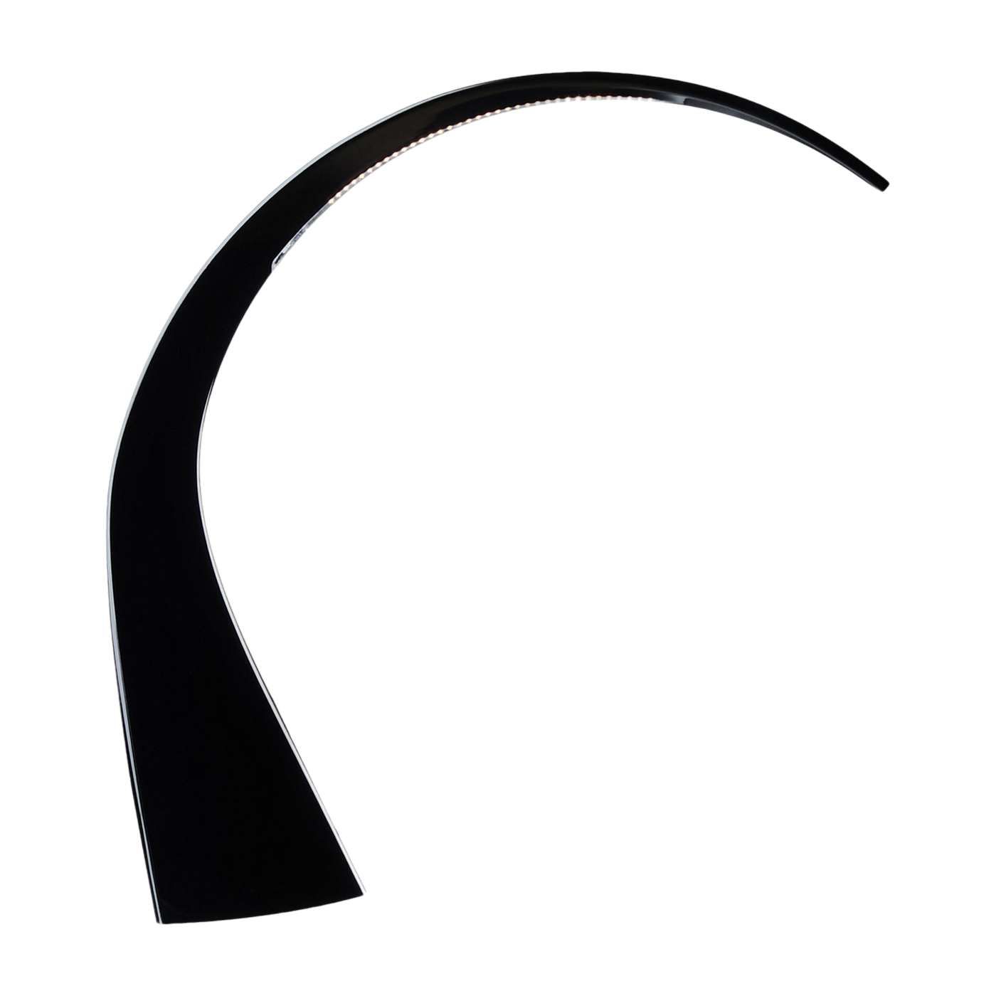 Lampe incurvée noire brillant Taj - Kartell