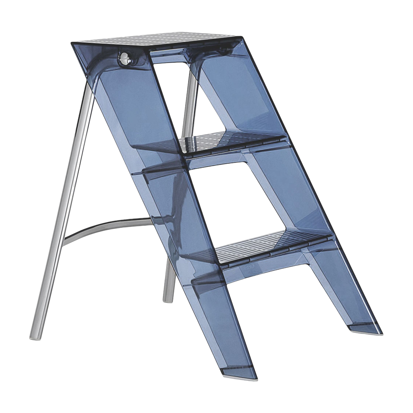 سلم معدني وبولي كربونات أزرق بودرة Upper - Kartell