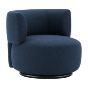 K-Waiting Poltrona sfoderabile blu - Kartell