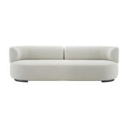 Sofa in ecru boucle fabric K-Waiting - Kartell