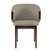 Beech and fabric dining chair la havane pro-14 81cm Arco - Versmissen