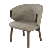 Fauteuil en hêtre et tissu la havane pro-14 77cm Arco - Versmissen