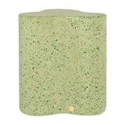 Table d'appoint de jardin en terrazzo vert 41,5x45cm Freddy - Versmissen