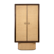 Mindi wood cabinet and rotin 100x187, 5cm Granada - Versmissen