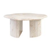 marbre Mesa de centro en calcuta dorada 105x46, 5cm Atol - Versmissen