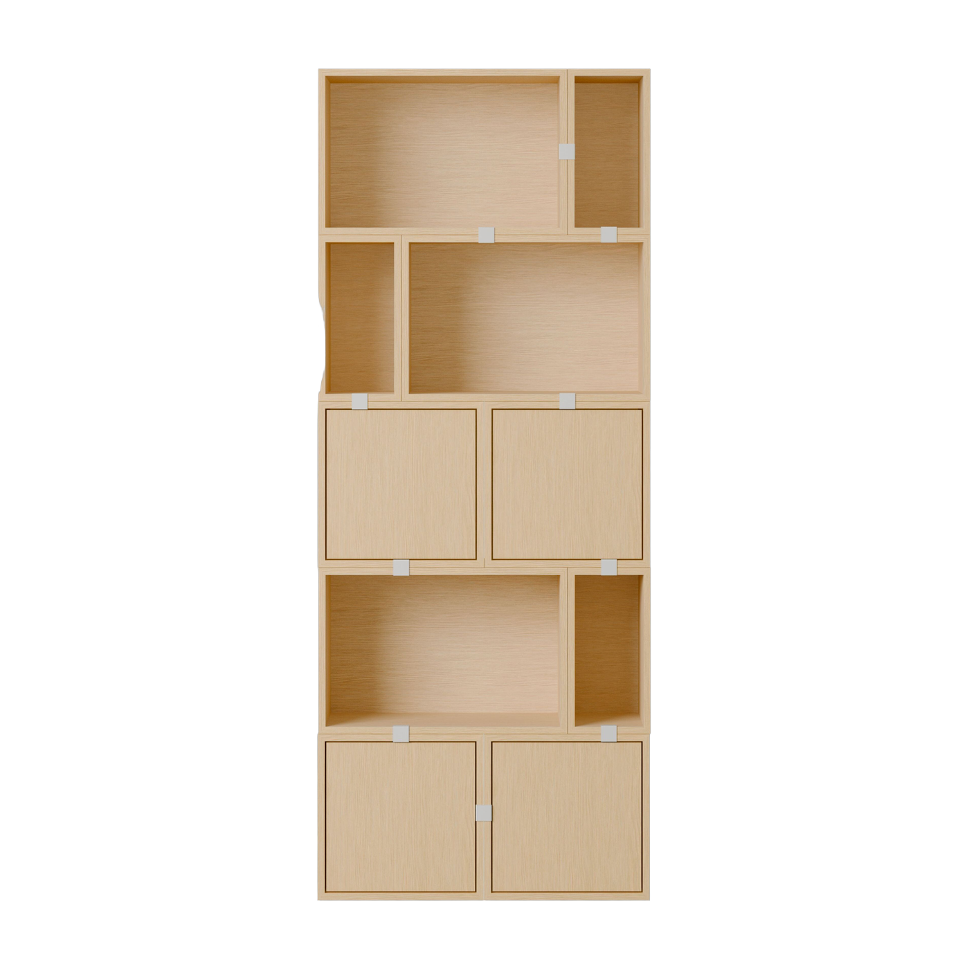 Libreria in legno mdf quercia 87x218cm - Muuto