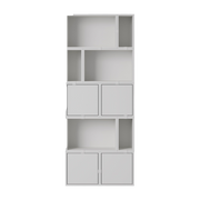 Libreria in legno mdf grigio 87x218cm - Muuto