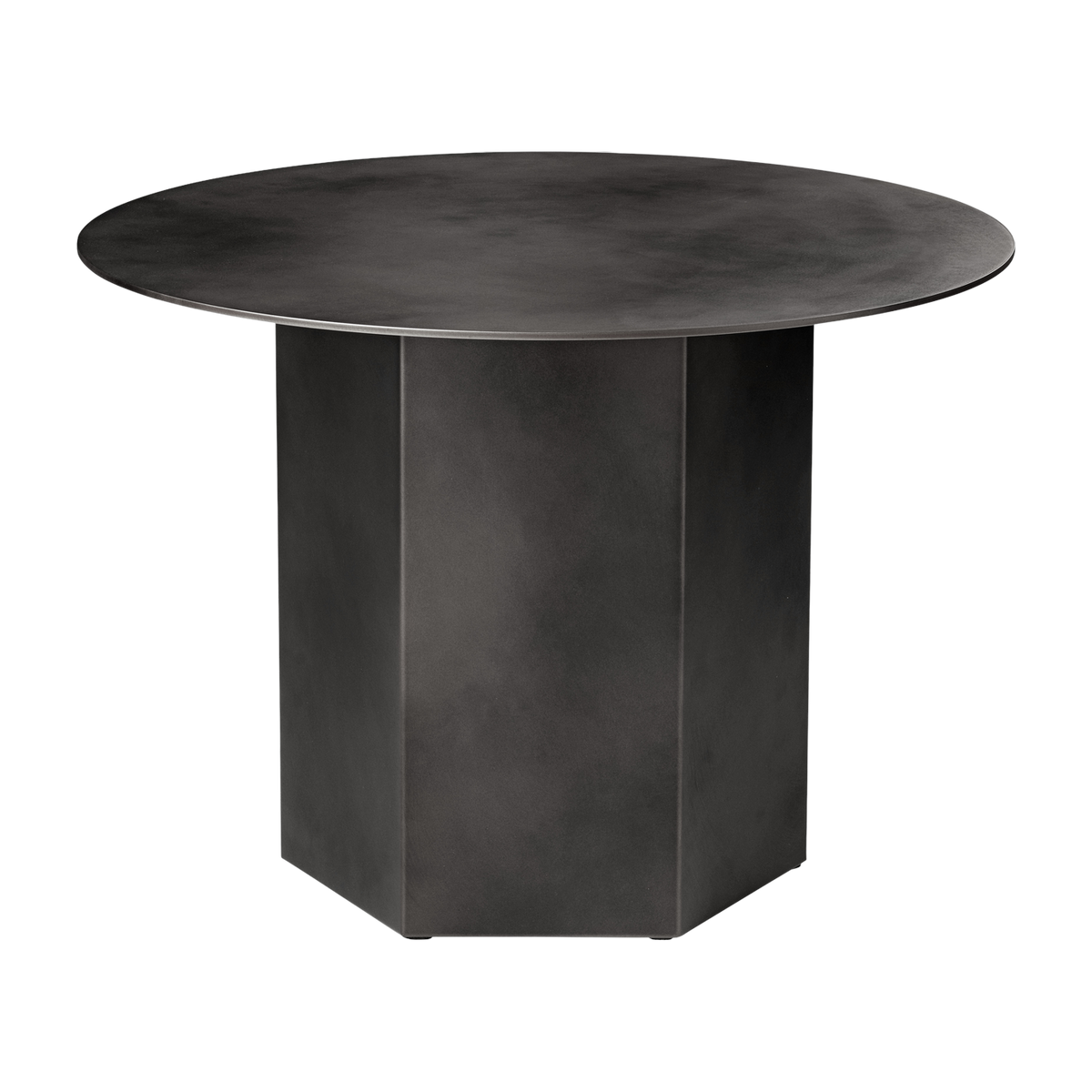 ronde Tavolino in acciaio brumoso 60 cm Epic - Gubi