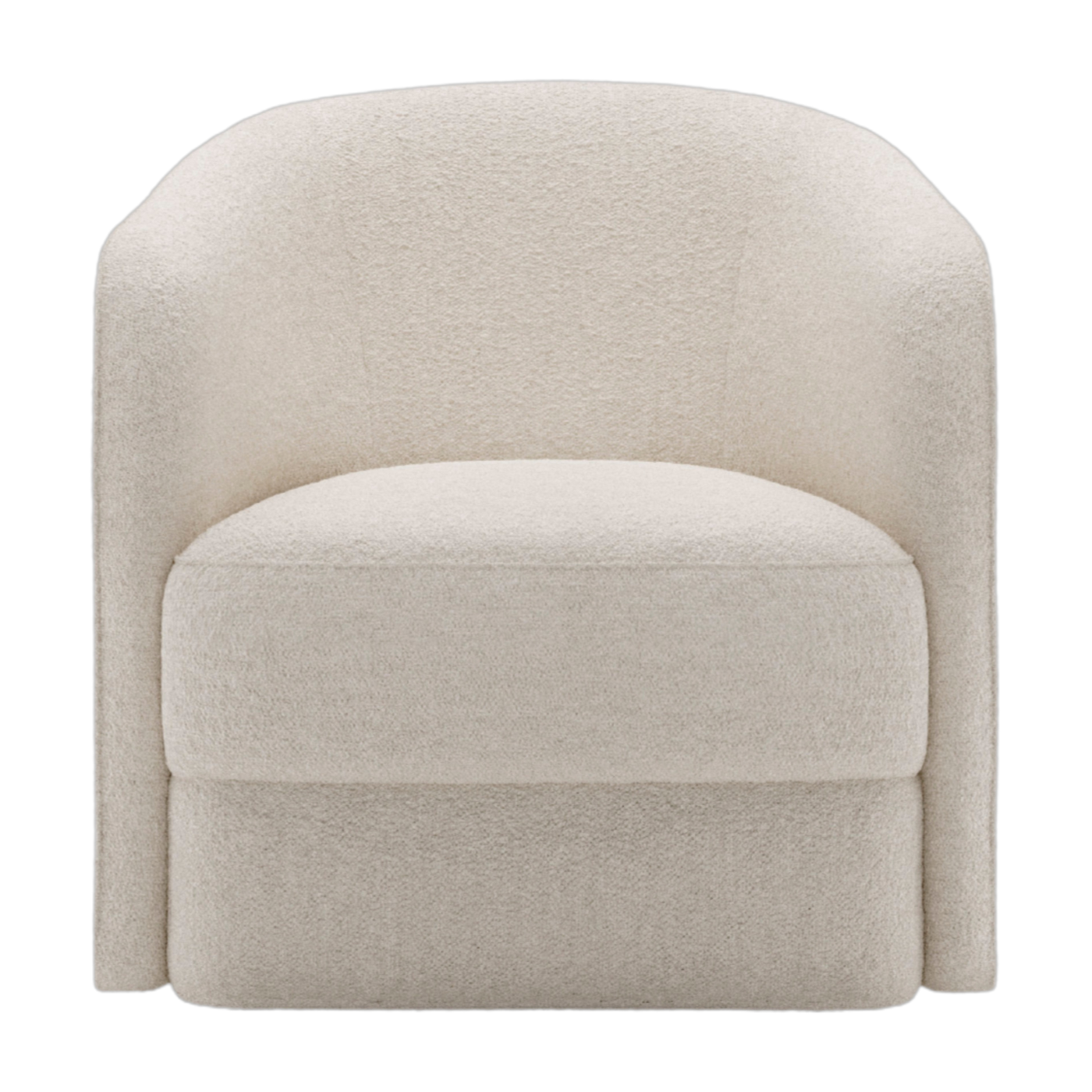 Fauteuil rembourré en barnum lana 71cm Covent - New Works