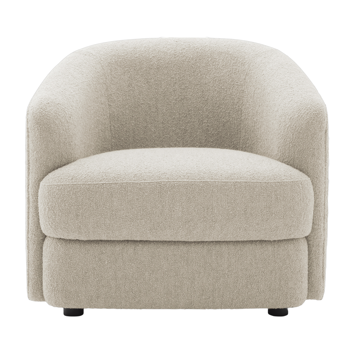 Armchair upholstered barnum lana 73cm Covent Lounge - New Works