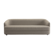 Covent Divano dritto a 3 posti imbottito in canapa barnum 220 cm - New Works