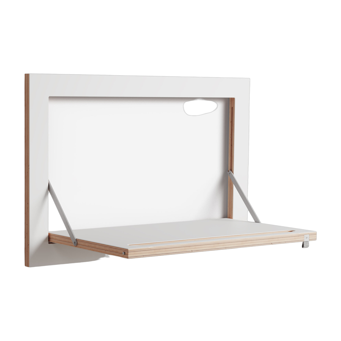 Tringle à vêtements en bouleau teinté blanc 60x40cm Hängrail Fläpps - Ambivalenz