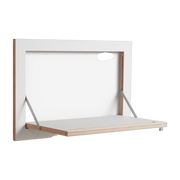 Perchero de abedul teñido de blanco 60x40cm Hängrail Fläpps - Ambivalenz