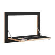 Wall-mounted guitar rack in black-stained birch 60x40cm Fläpps - Ambivalenz