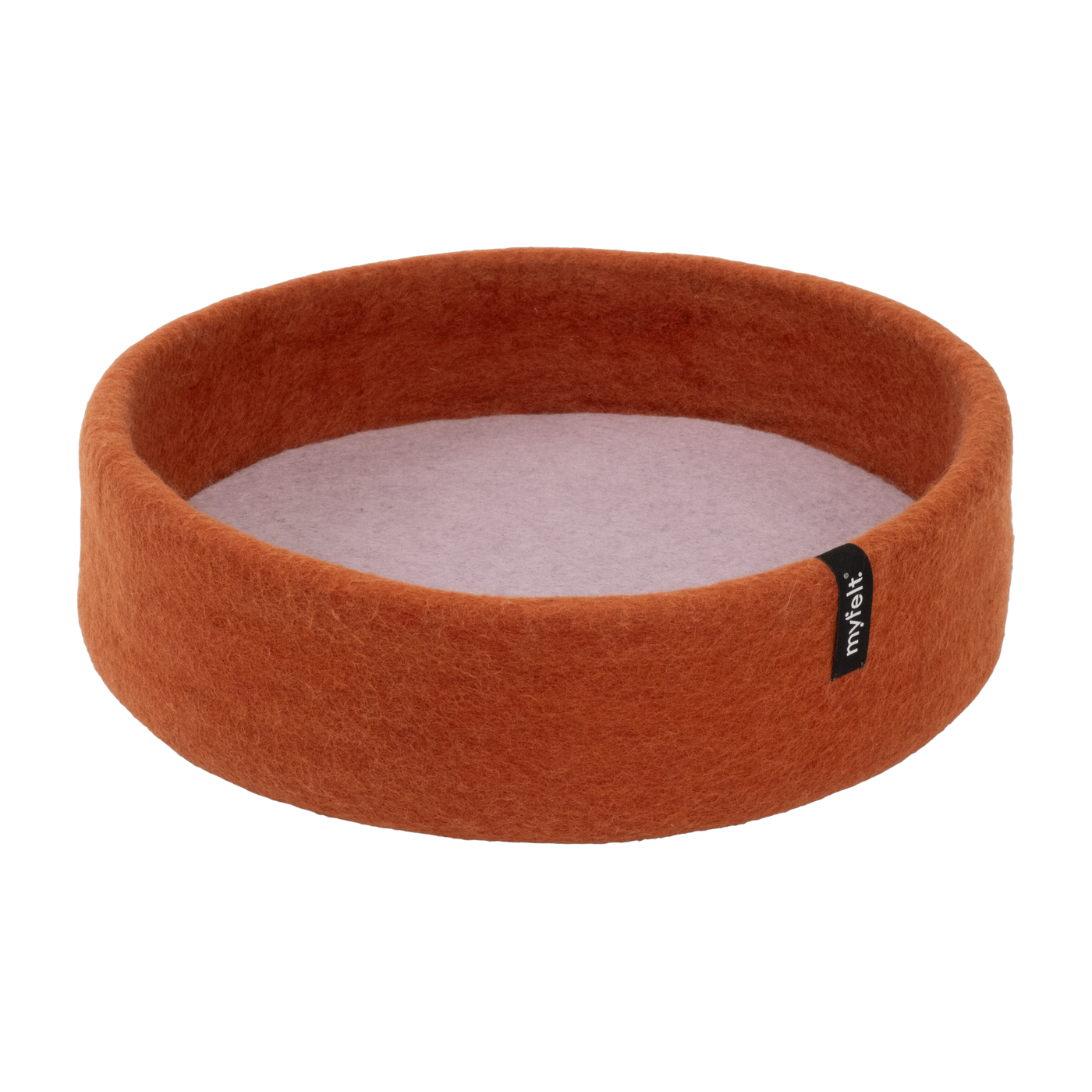 Lora Cesta redonda para gatos de lana óxido y lavanda de 40 cm - Myfelt
