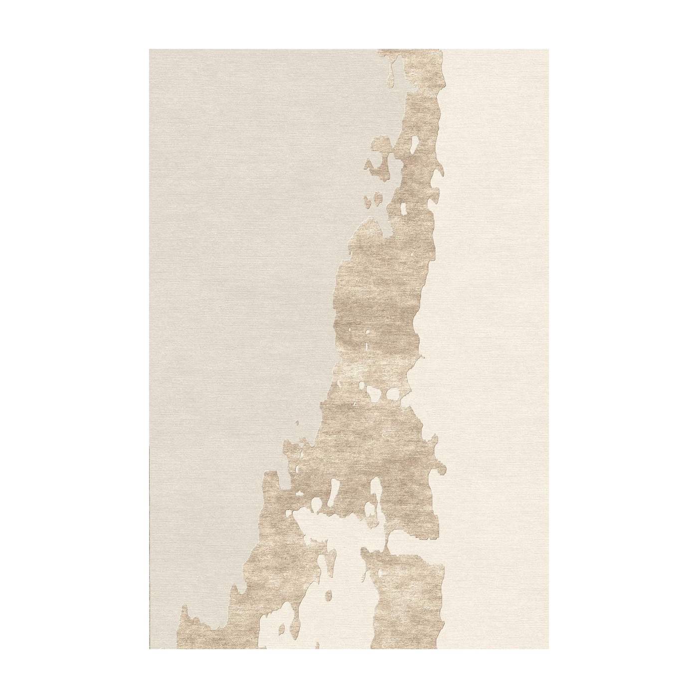Alfombra rectangular tufted de lana beige 160x230cm Max - Son-Tapis