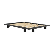 Pinewood bed base black night 140x200 cm Japan - Karup Design
