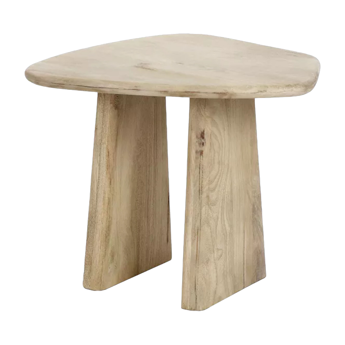 Coffee table in mango wood and metal 60x50cm Montreal - Pomax