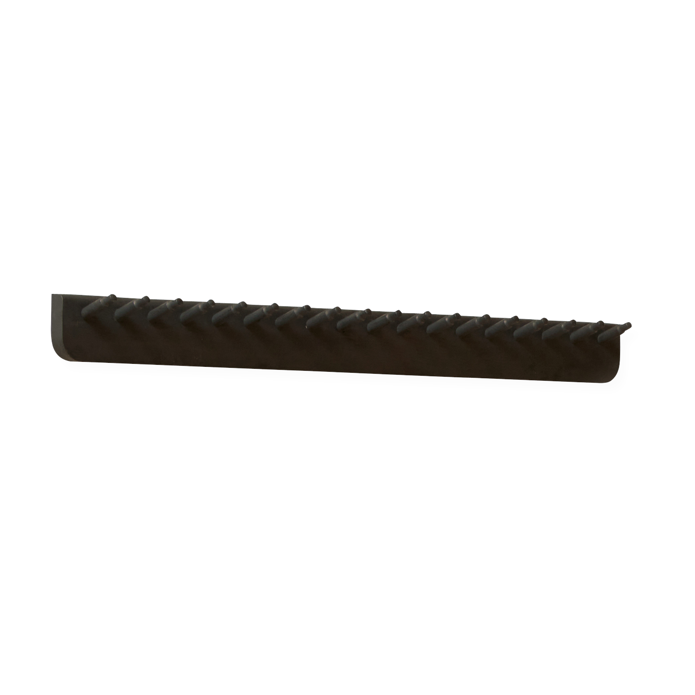 Garderobenständer aus massiver Eiche schwarz 88cm Echo -. Form & Refine