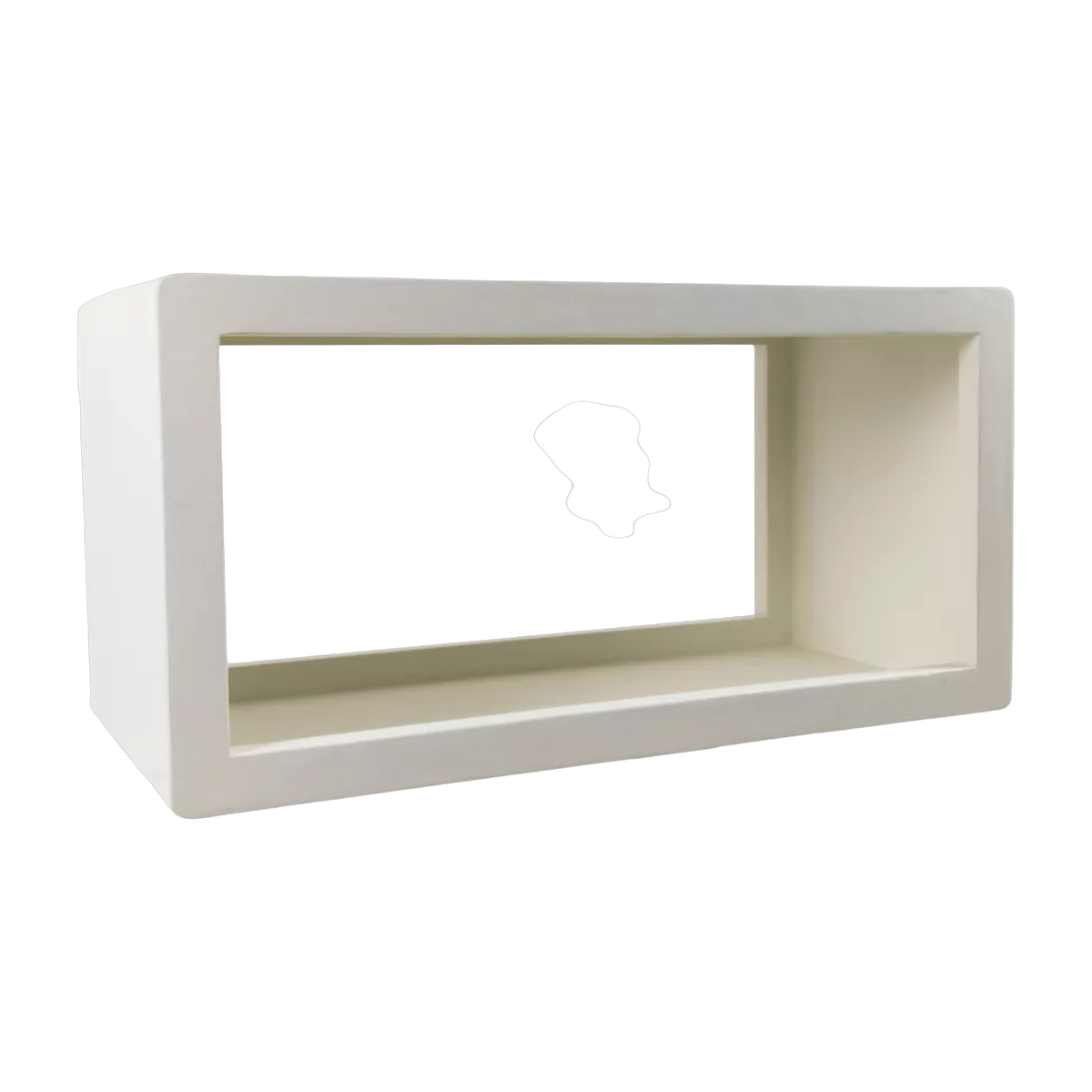 à la Verona Estantería modular, revestida de color blanco lima 90x45cm - Pomax