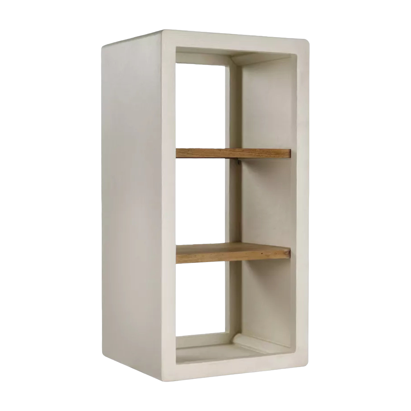 Two-tier shelving à la lime and acacia 45x40cm Verona - Pomax
