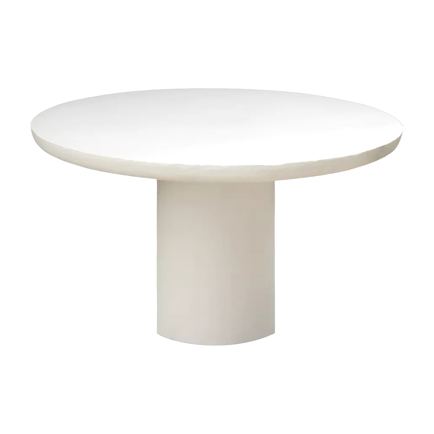 ronde à la Tavolo bianco con rivestimento in calce 150 cm Piastro - Pomax