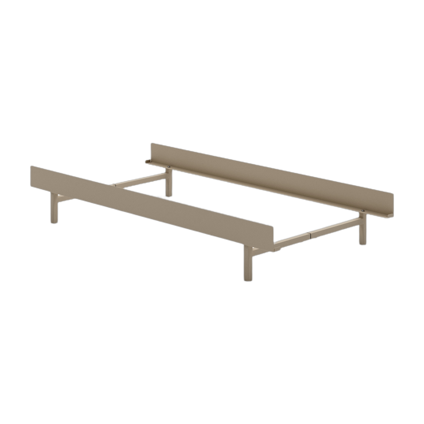 Somier de láminas de acero arena 90cm - Moebe