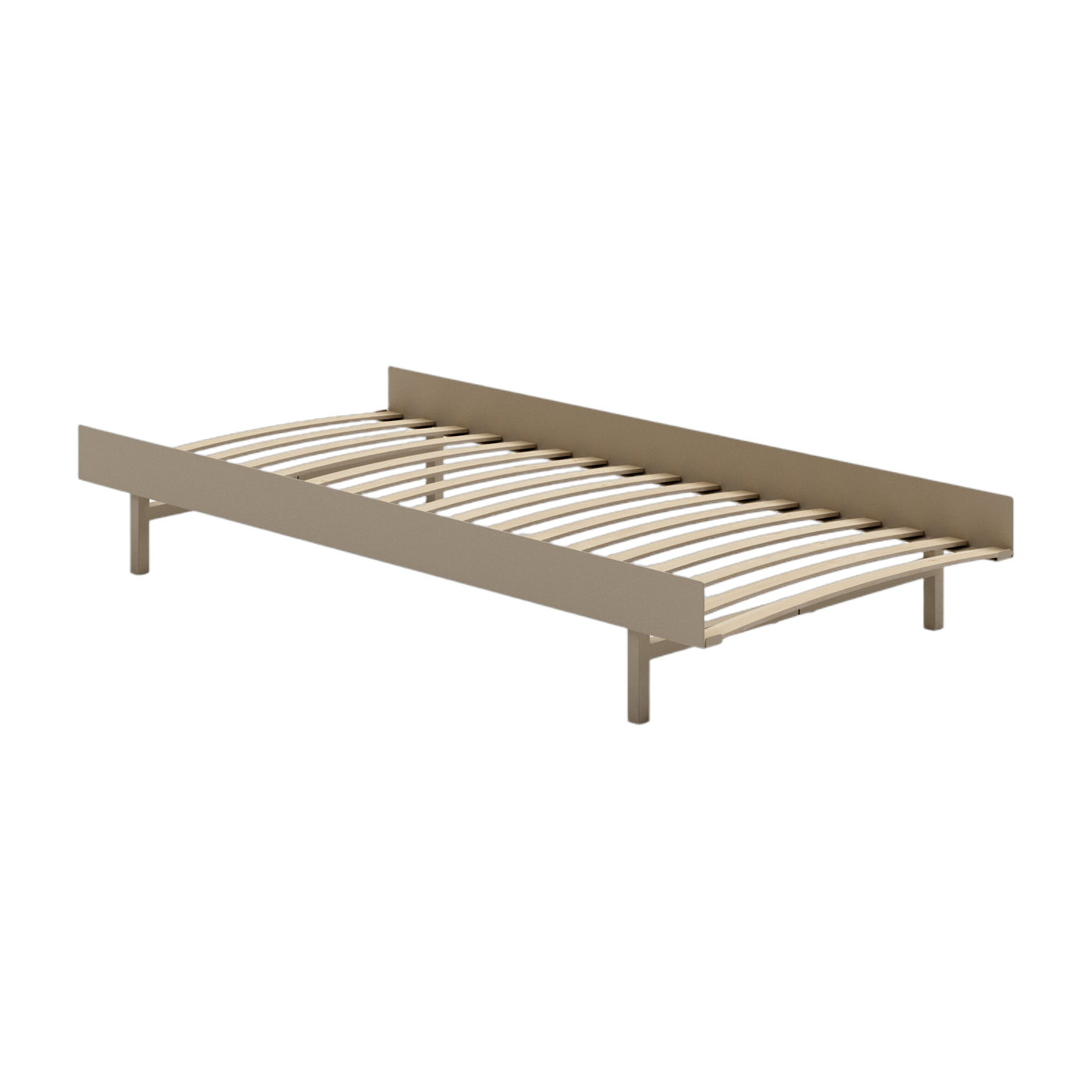 Somier con lamas de acero arena 90cm - Moebe