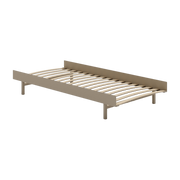 Lattenrost mit Stahllatten Sand 90 cm - Moebe