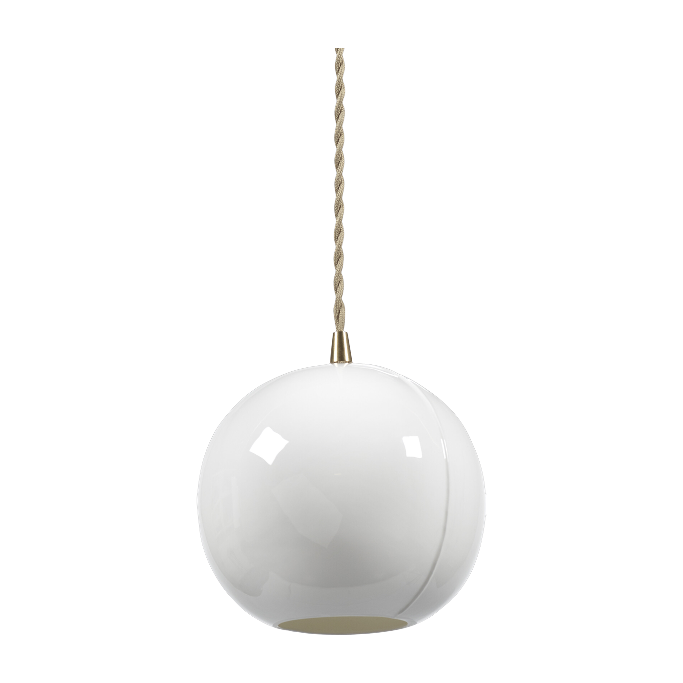 Colgante de porcelana blanca Cosmo 15, 5x14cm - Serax