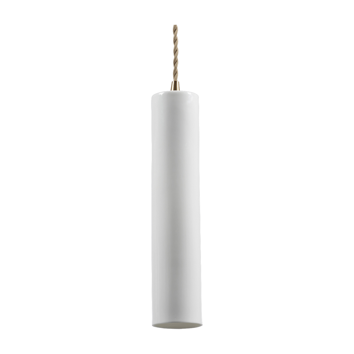 Colgante de porcelana blanca Olympia N°3 5. 5x27cm - Anita Le Grelle Serax