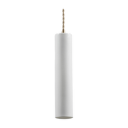 Olympia N°3 white porcelain pendant 5. 5x27cm - Serax