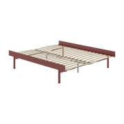 Pink steel stretch base with slats 160cm - Moebe