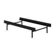 Lattenrost ohne Latten aus Stahl schwarz 90cm -. Moebe